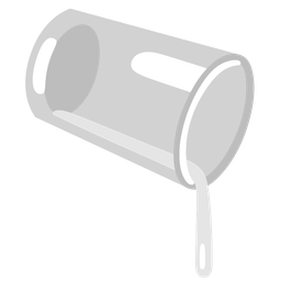 white heart and pouring liquid