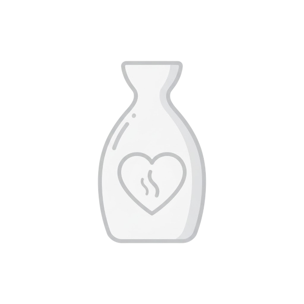 White heart and Sake