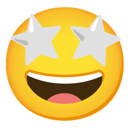 White heart and Star-struck