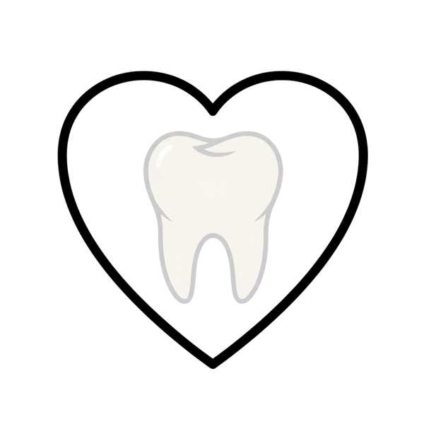 White heart and Tooth