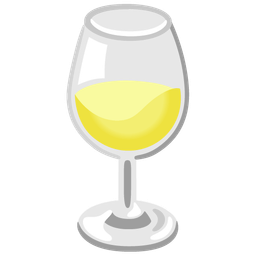 white heart and wine glass