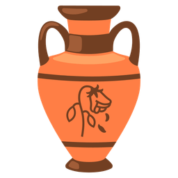wilted flower and amphora