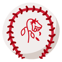 wilted flower and baseball