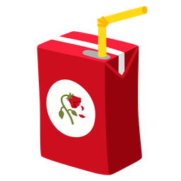 wilted flower and beverage box