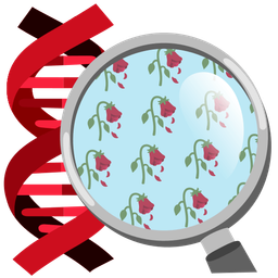 wilted flower and dna