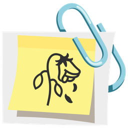 wilted flower and linked paperclips