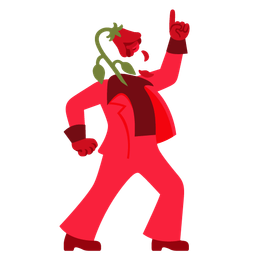 wilted flower and mirror ball