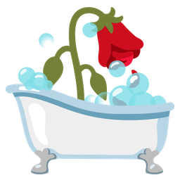 wilted flower and soap