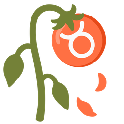 wilted flower and Taurus