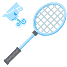 wind face and badminton