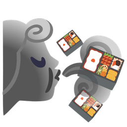 wind face and bento box