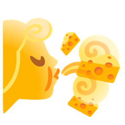 wind face and cheese wedge