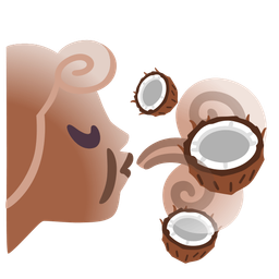 wind face and coconut