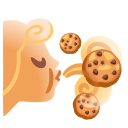 wind face and cookie