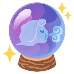 wind face and crystal ball