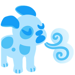 wind face and dog face