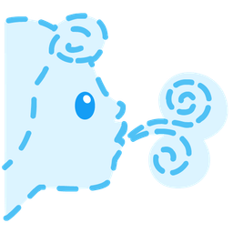 Wind face and Dotted line face