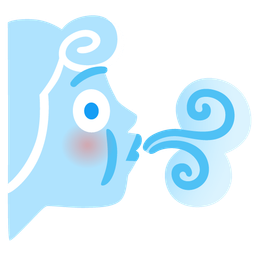 wind face and flushed face