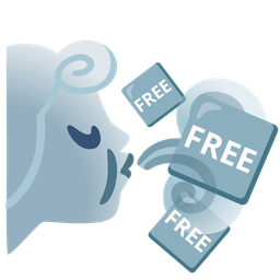 wind face and FREE button