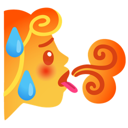 wind face and hot face