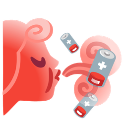 wind face and low battery