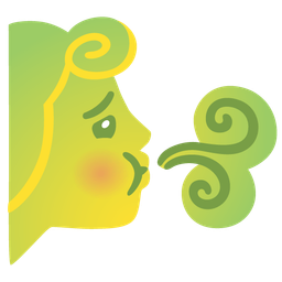 wind face and nauseated face