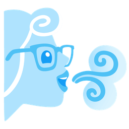 wind face and nerd face