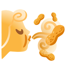 wind face and peanuts