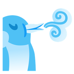 wind face and penguin