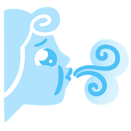 wind face and pleading face