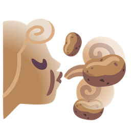 wind face and potato