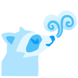 wind face and raccoon