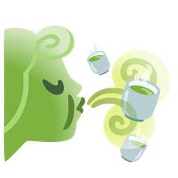 wind face and teacup without handle