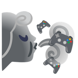 wind face and video game