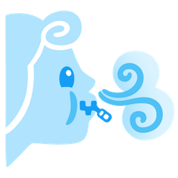 wind face and zipper-mouth face