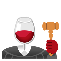 Wine glass and Balance scale