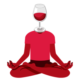 Wine glass and Lotus