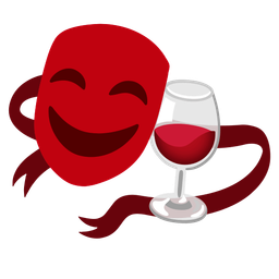 Wine glass and Performing arts