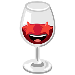 Wine glass and Star-struck