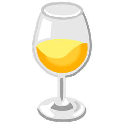 Wine glass and Yellow heart