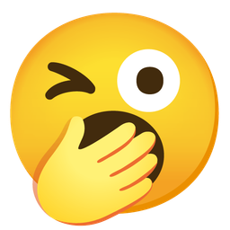 winking face with tongue and yawning face