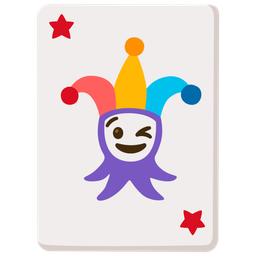 winking face and joker