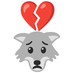 Wolf and Broken heart