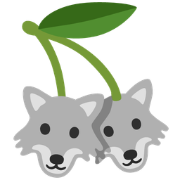 Wolf and Cherries