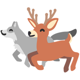 Wolf and Deer