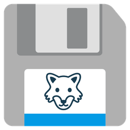 Wolf and Floppy disk