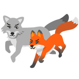 Wolf and Fox
