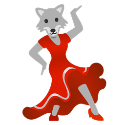 Wolf and High-heeled shoe