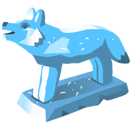 wolf and ice