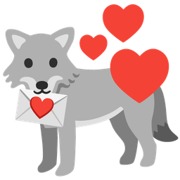 wolf and love letter